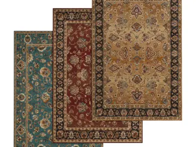 Rug Set 461 3D model