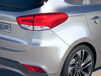 Kia Carens 2018 3D model