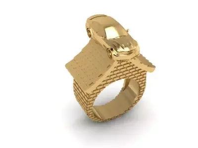 ring car 3D print model