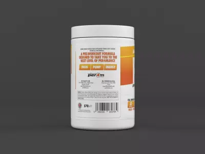 Protein Powder 3D model 16