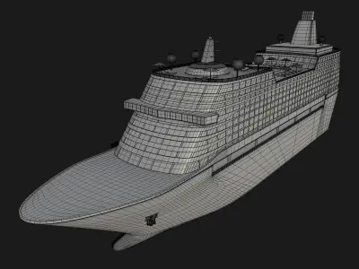 Luxury Liner 3D model