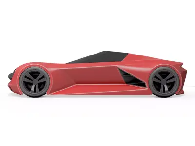 concept car design 3D model