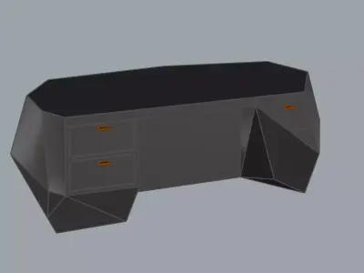Scala Luxury Popova Desk Free 3D model