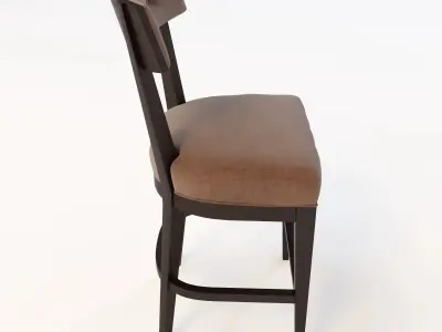 Domicile Crescent Counter Stool 3D model