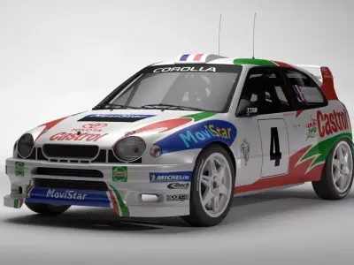 Toyota Corolla WRC 3D model