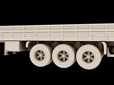BULK TRAILER 3D print model