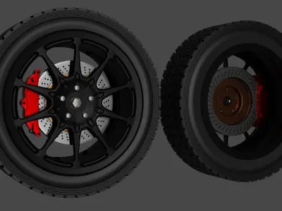 Sport Wheels  3D model