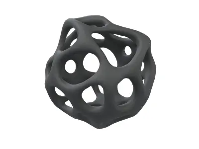 Abstract Shape v19 001 Low-poly 3D model