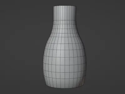 OLD RUSTY VASE IN BLENDER Free low-poly 3D model