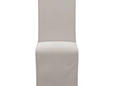 Jordan Seal Upholstered Dining Chair 3D model