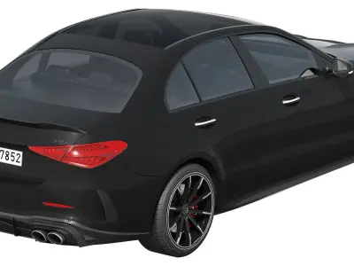 Brabus 730 AMG C63 3D model