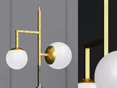 Orsjo Decostick Pendant Light 3D model