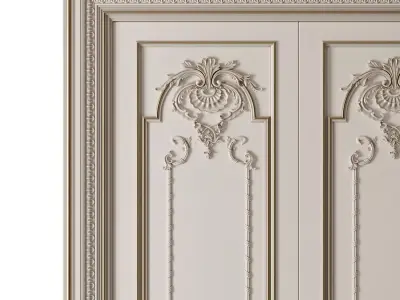 Classic Doors 10 3D model