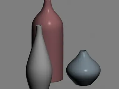 vase 18 3D model purchase