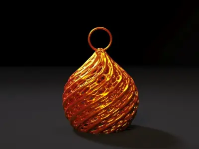 Christmas Ball 2 3D print model