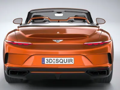 Bentley Batur Convertible 2025 3D model