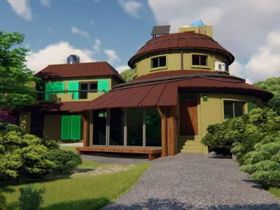 UZIMAKI NARUTO HOUSE 3D model