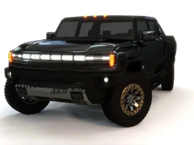 Hummer ev 3D model