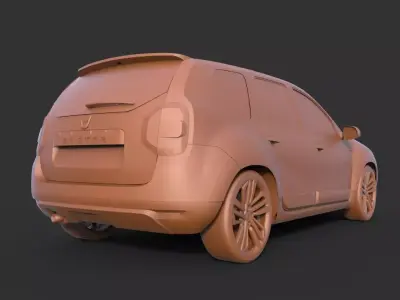 Dacia Duster 3D print model