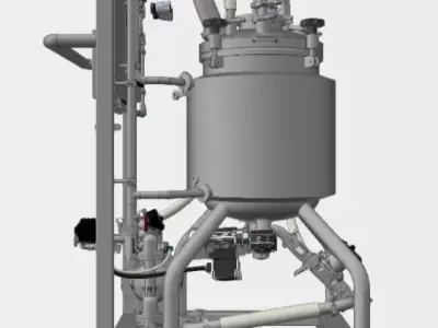 Chemical Mobile Tank 3D model