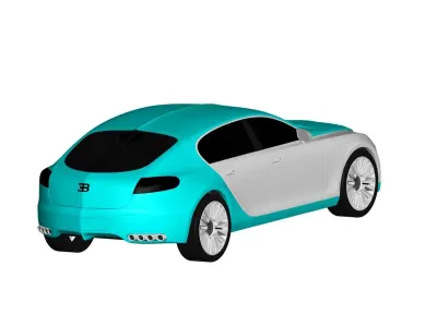 Bugatti Galibier 3D model