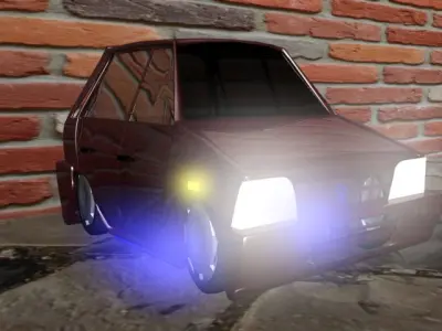 Suzuki Mehran 3D model