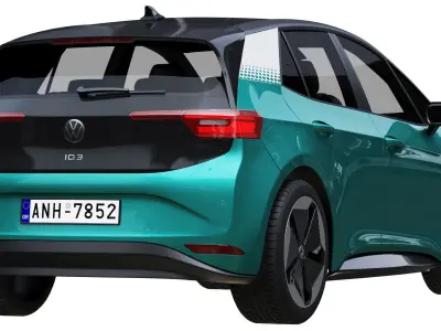 Volkswagen ID3 3D model