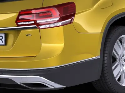 Volkswagen Atlas 2018 3D model
