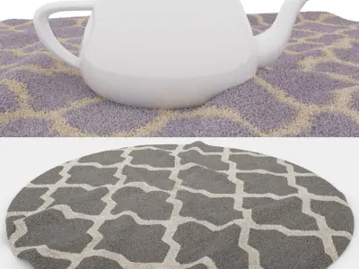Rugs No 474 Low-poly 3D model