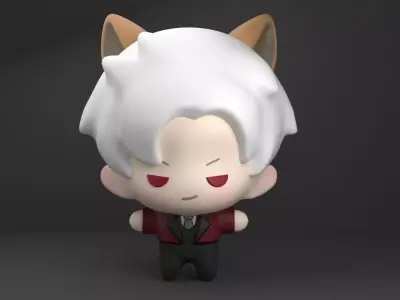 Sylus Cat Love and Deepspace 3d print model printable 3D print model