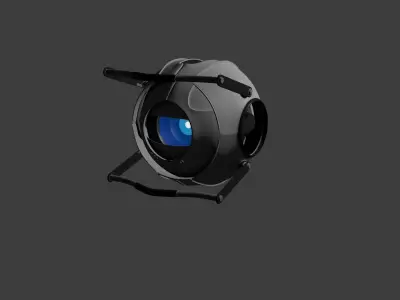 Wheatley From Portal 2 Free 3D model