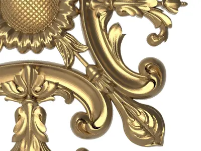  decorative pattern ready for 3D printing 3D model 337