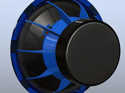 PowerAcoustik MOFO-124X - High Poly Free 3D model