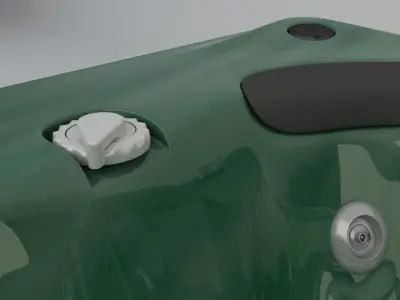 Whirlpool Jacuzzi Hot Tub 3 3D model