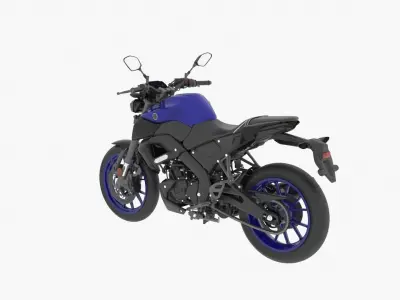 Yamaha MT-125 3D model