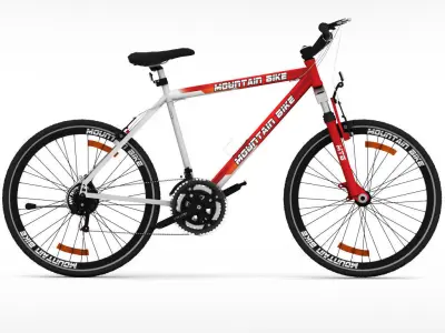 Mountain Bike MTB 3D model