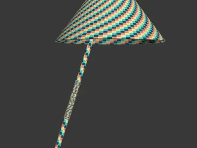 Hase TL Table Lamp by Kalmar Lighting  3D model