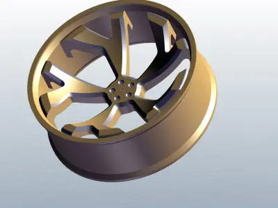 Golden Rim 3D model