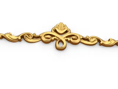 Classic decor ornament 14 3D print model