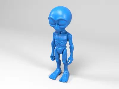 Alien 2 3D print model