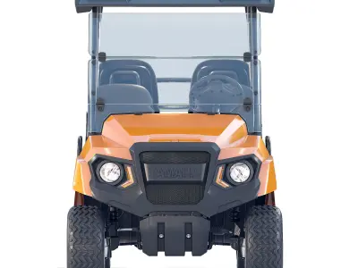 Yamaha Golf Cart UMAX 2X2 3D model