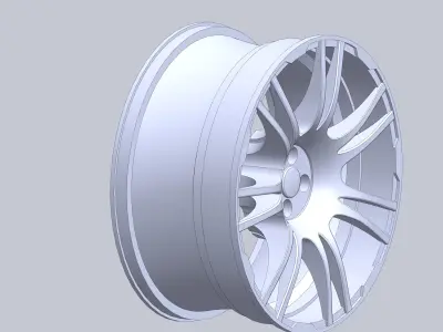 Araba jant model 3D model