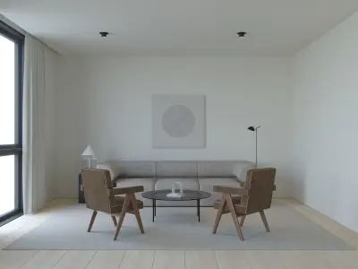 Dot Reception Scene  3D model