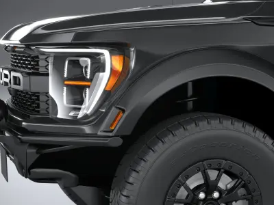 F150 Raptor R 2023 3D model