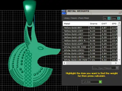 3D Print patterns Models pendant  3D print model