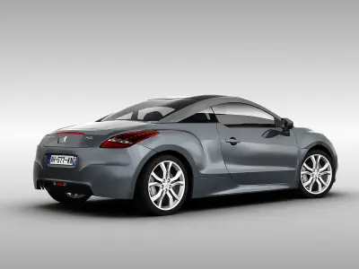 Peugeot RCZ 2012 3D model