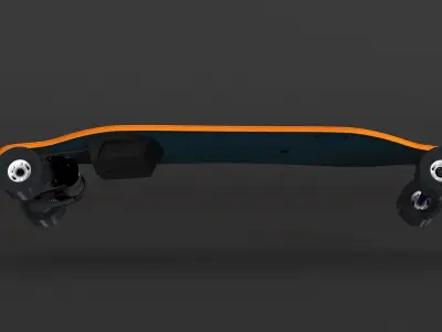 Electric Skateboard  3D model