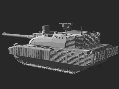 Leclerc XLR 3D print model