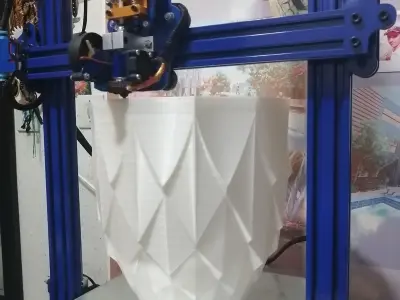 ananas pot planter 3D print model