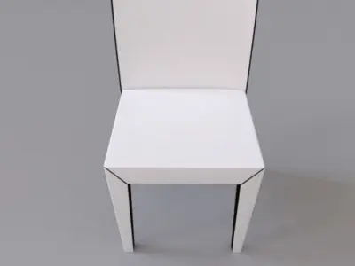 Chair for decoration living room modern interior 3D print model Free 3D model